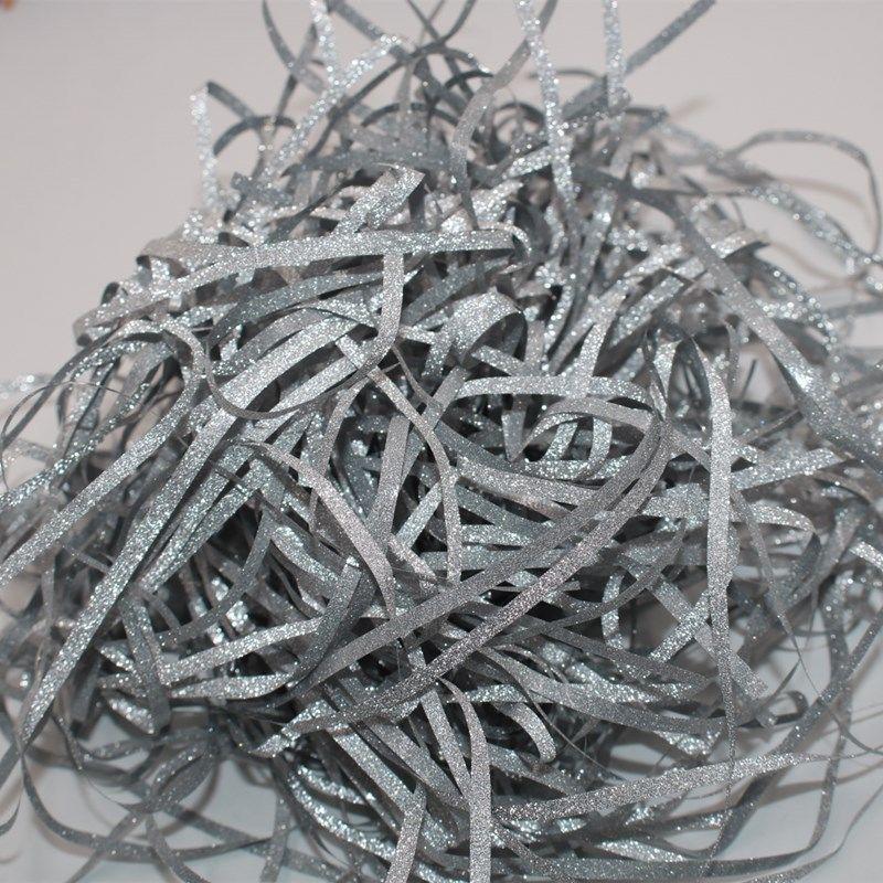 Lafite Flashing Candy Box with Fruit Decorations and Shredded Paper Padding for Weddings and Birthdays