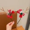 Elf Antlers Headband Santa Claus Christmas Elf Headband Christmas Headband  Party