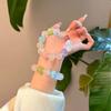 Macaron Original Natural Dopamine Colorful Crystal Beaded Bracelet White Ghost Fashion Jewelry Women