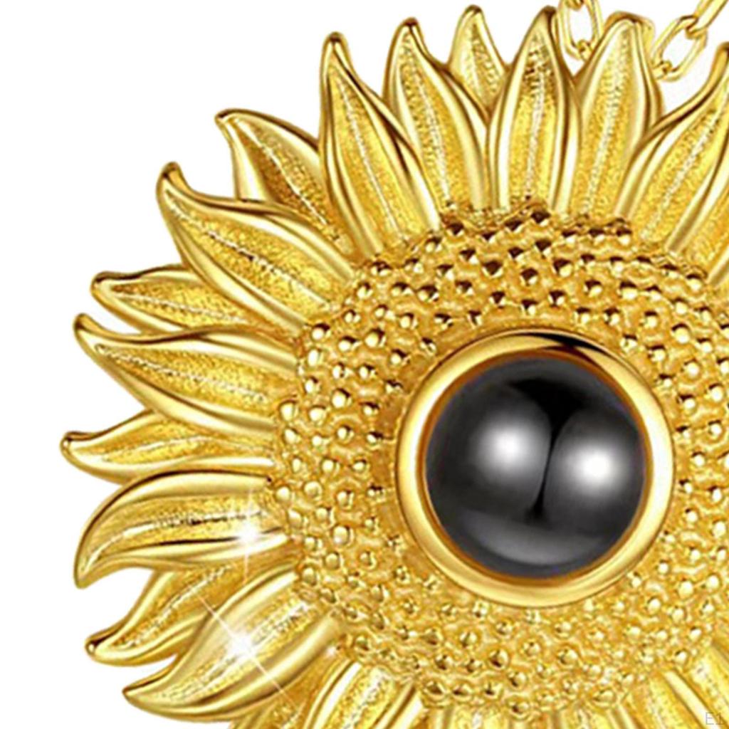 Flower Pendant Necklace Fashion Charms Accessories for Gifts Party Women