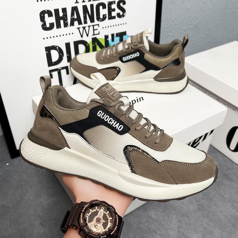 

New large size PU sole casual fashion Forrest Gump dad shoes 48