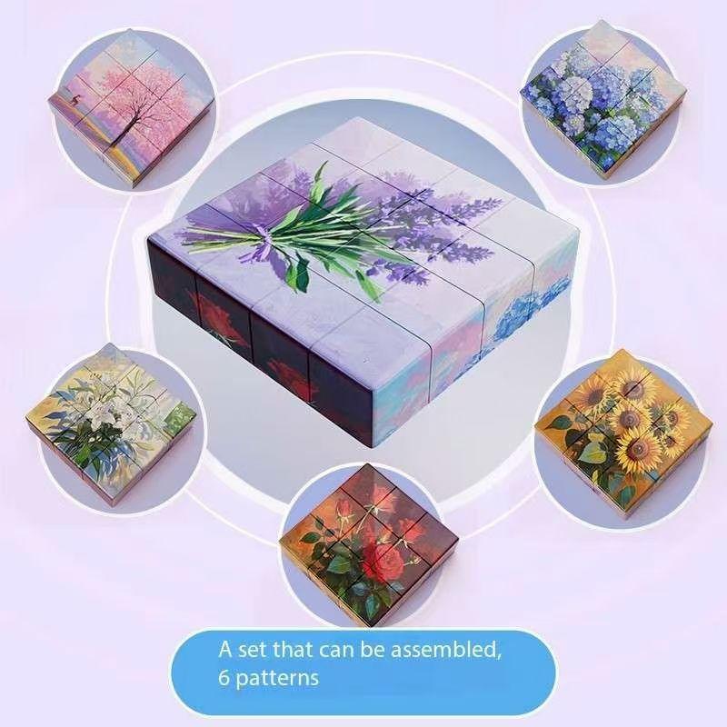 Non-Toxic 3D Magnetic Puzzle Blocks For Kids - Cartoon Dinosaurs Cars Animals Diy Magnetic Building Blocks Toys For Children Adult Toy