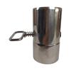 Multipurpose Adjustable Sturdy Stainless Steel Chimney Pipes with Damper Fashion Accessory for Tent Stove Exhaust