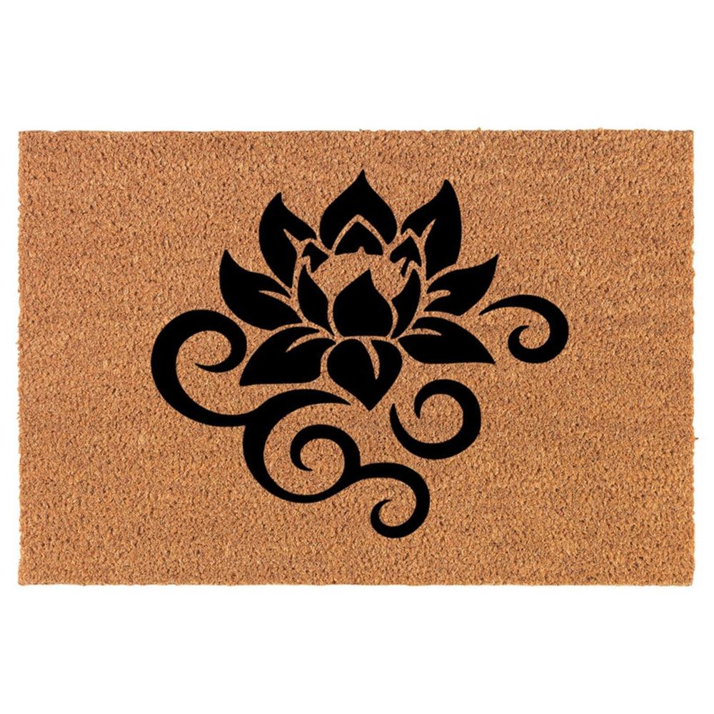 Deurmat Gepersonaliseerd Gemengde Bloemenprint Anti Vuil Veelzijdig Ruimte Tapijt Huisdecoratie Verhuiscadeau 40cmx60cm