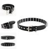 Fashion Solid Color Rivet Design Women Casual Belt For Street Style Fashion