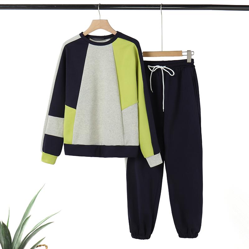 ZANZEA Women Sweatshirt Outfits Casual Pants Two Piece Suit Sets