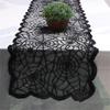 Polyester Lace Table Runner, Lace Table Runner Perfect For Halloween, Dinner Parties And Scary Nights
