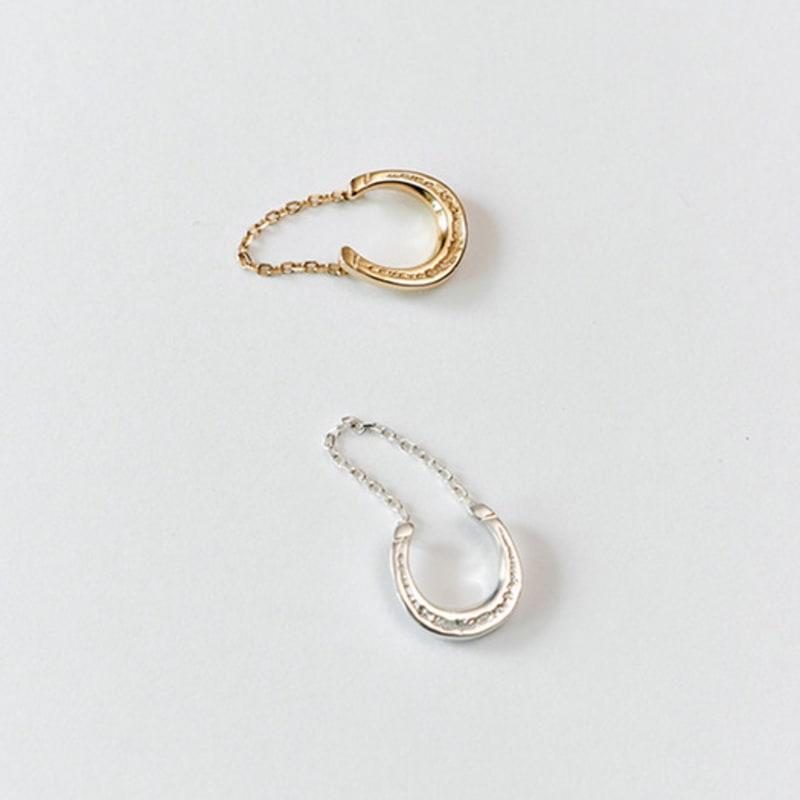 

NEBR horseshoe 34EC(chain) Silver