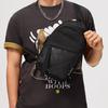 Li Ning Badfive Basketball Series Logo Print Shoulder Crossbody Chest Bag Unisex bags Black ABDU025-1