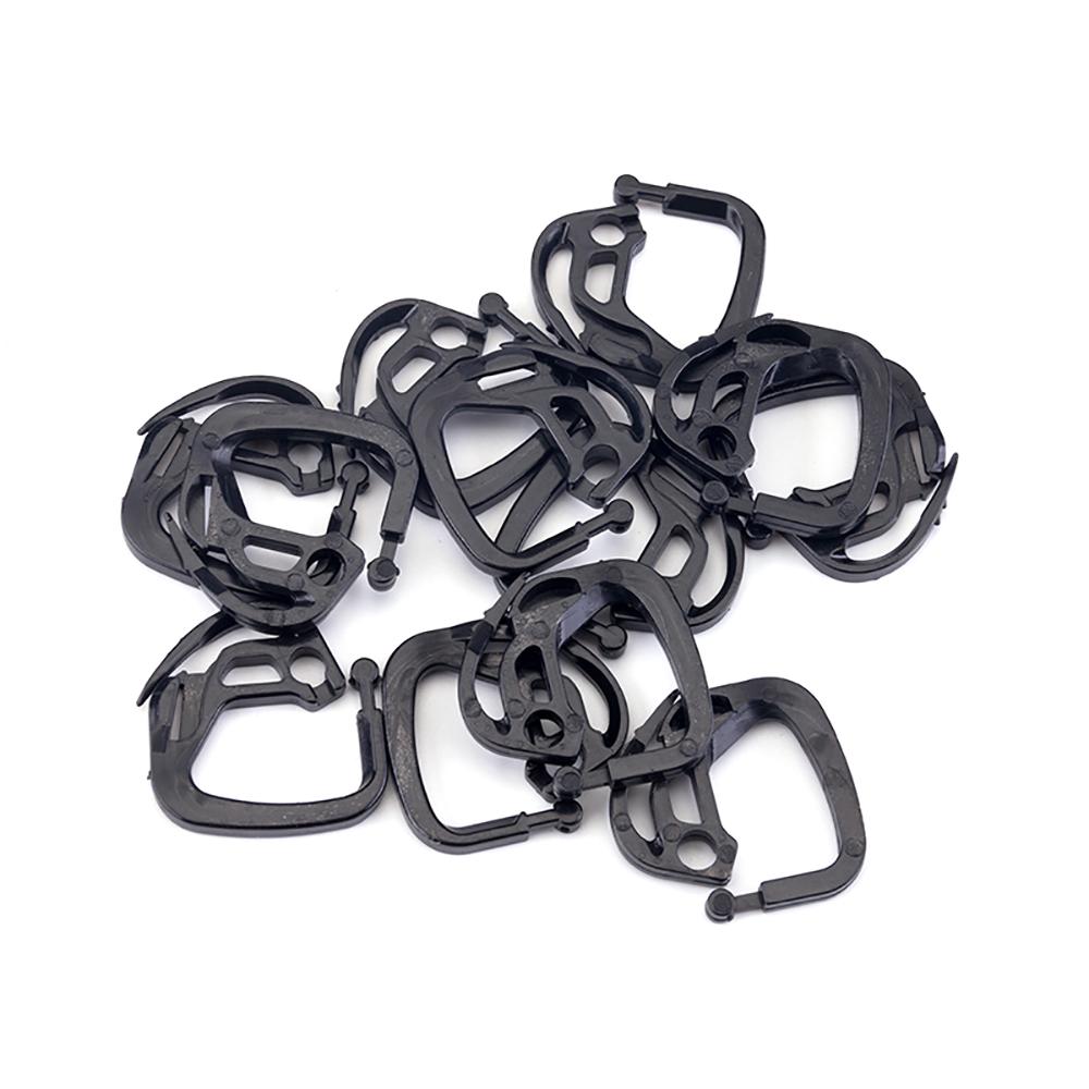 Landbouw Netklemmen Plastic Hangende Klem Snaphaak Voor Hagelnet Buiten Multifunctionele Bevestigingen 50 STUKS