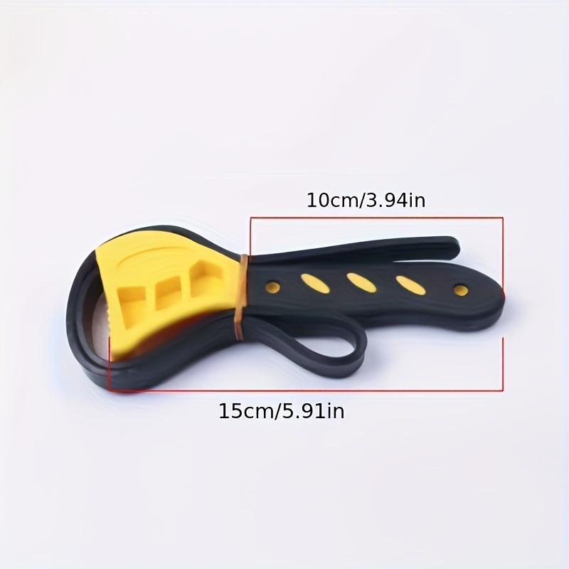 8inch Belt Wrench Oil Filter Puller Strap Spanner Chain Wrench Strap Opener Adjustable Disassembly Tool Universal Strap