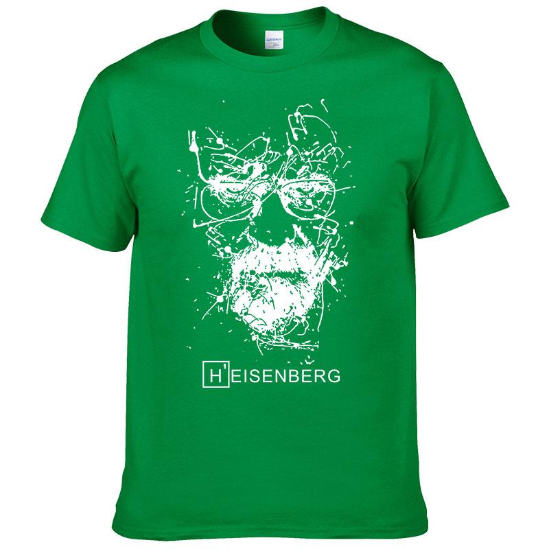 2024 New Fashion Breaking Bad T Shirts Men Heisenberg Camisetas Hombre Men Cool Tee Shirt Tops Short Sleeve Cotton T-shirts #191