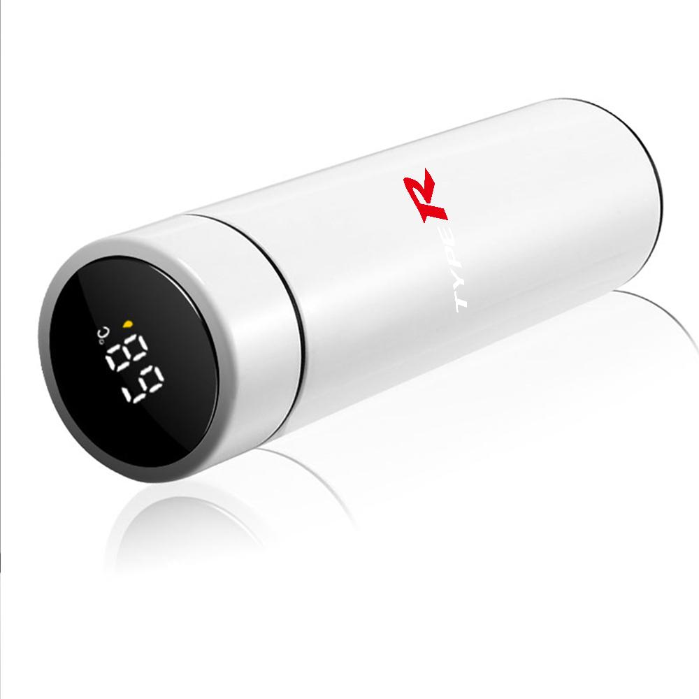 500ml Intelligent Temperature Display Leakproof Vacuum Flasks Coffee Cup For Honda Civer Accord Fit CR-V City Jazz Typer Odyssey CG3