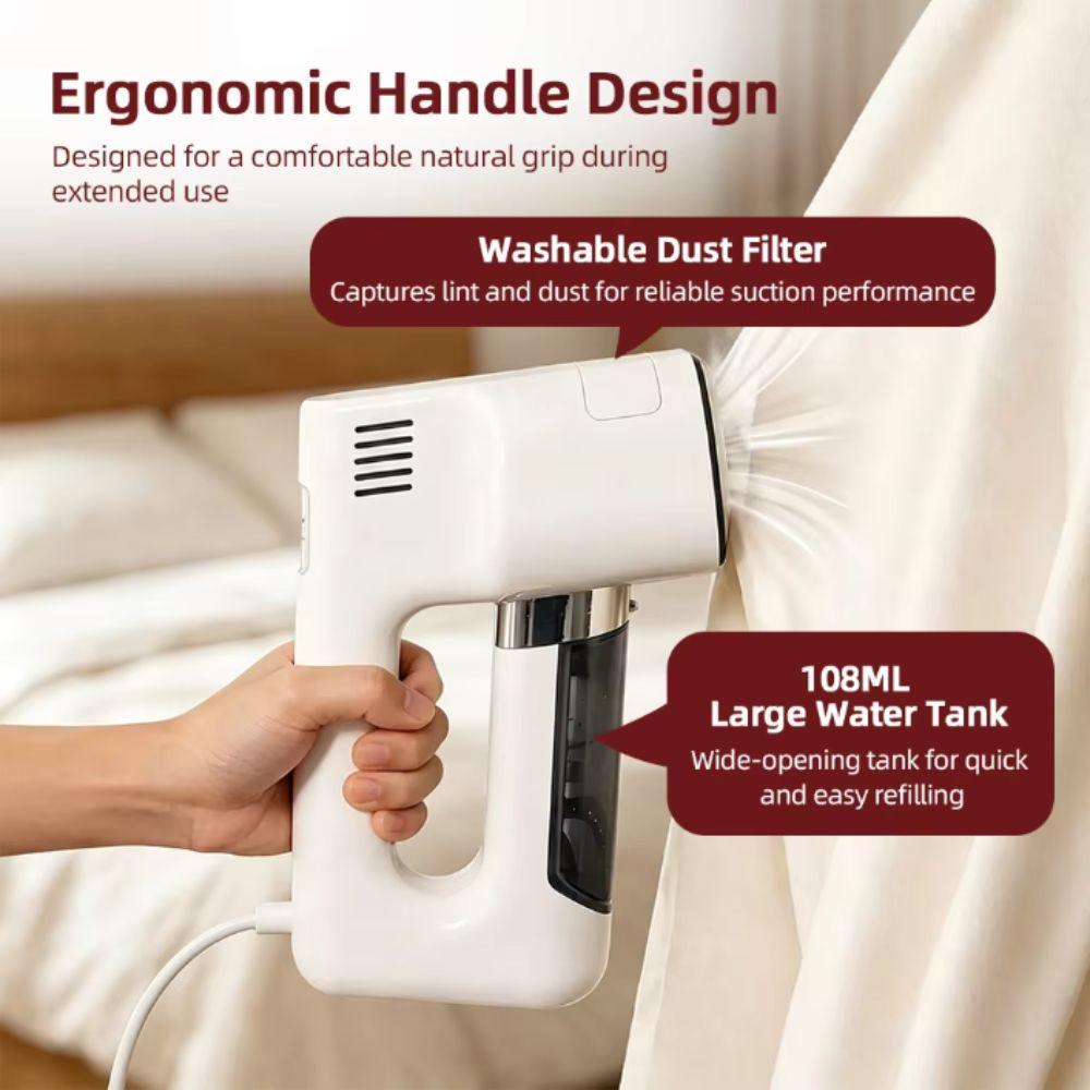 Portable Steam Iron Wrinkle-Free Electric Iron Small Electric Garment Steamer Hanging Ironing