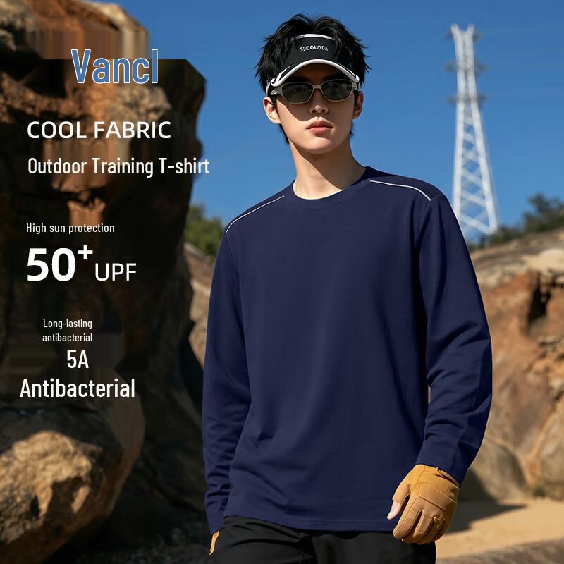 VANCL Men's Outdoor Quick-Dry Long Sleeve T-Shirt