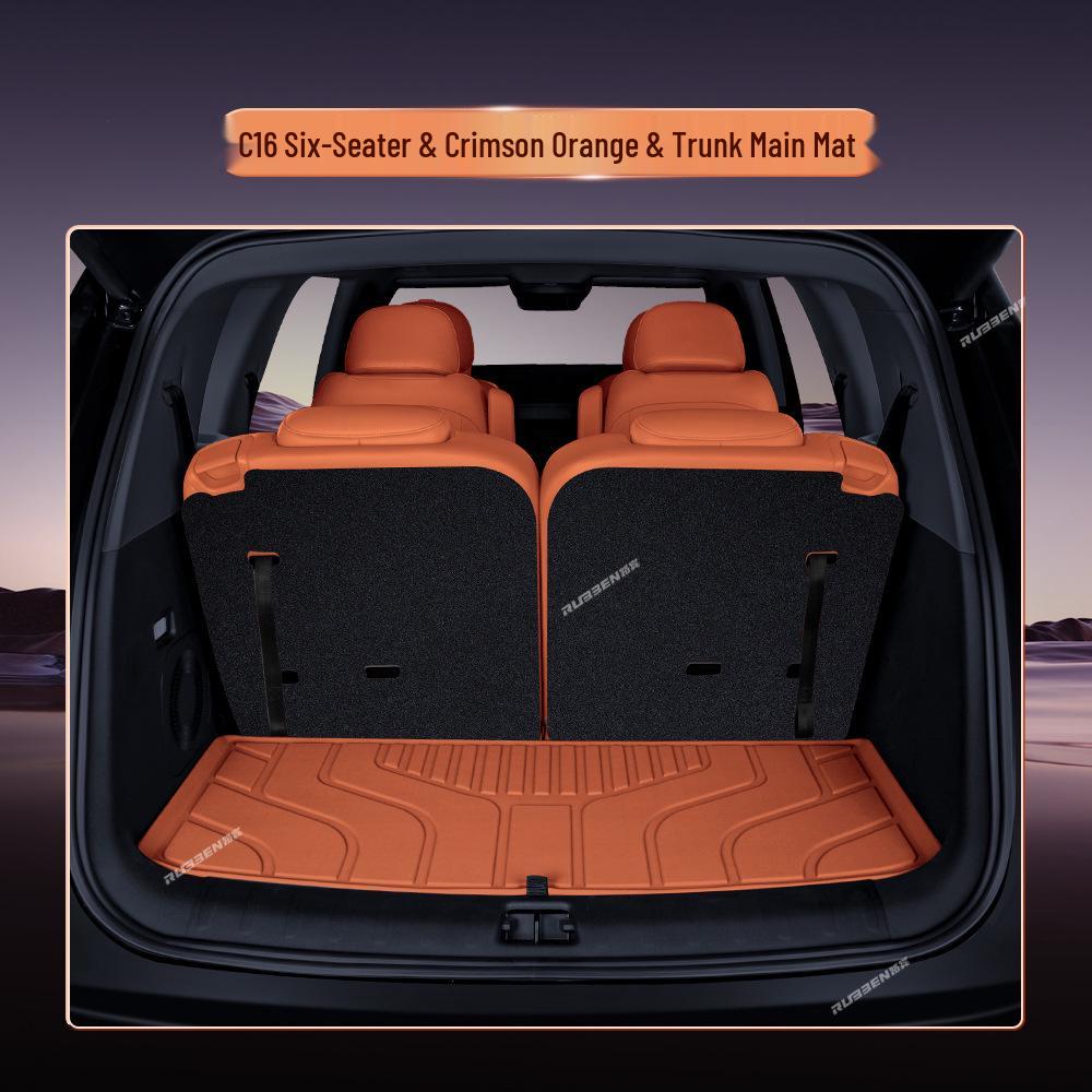 Leapmotor C16 Full Trunk Mat for 2026 Five/Six-Seater Interior Modifications