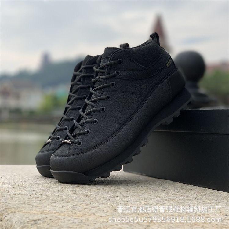 Replica Damo High-top Outdoor Camping GTX Waterproof and Non-slip V Mountaineering Shoes First Layer Cowhide Hiking Shoes for Men and Women