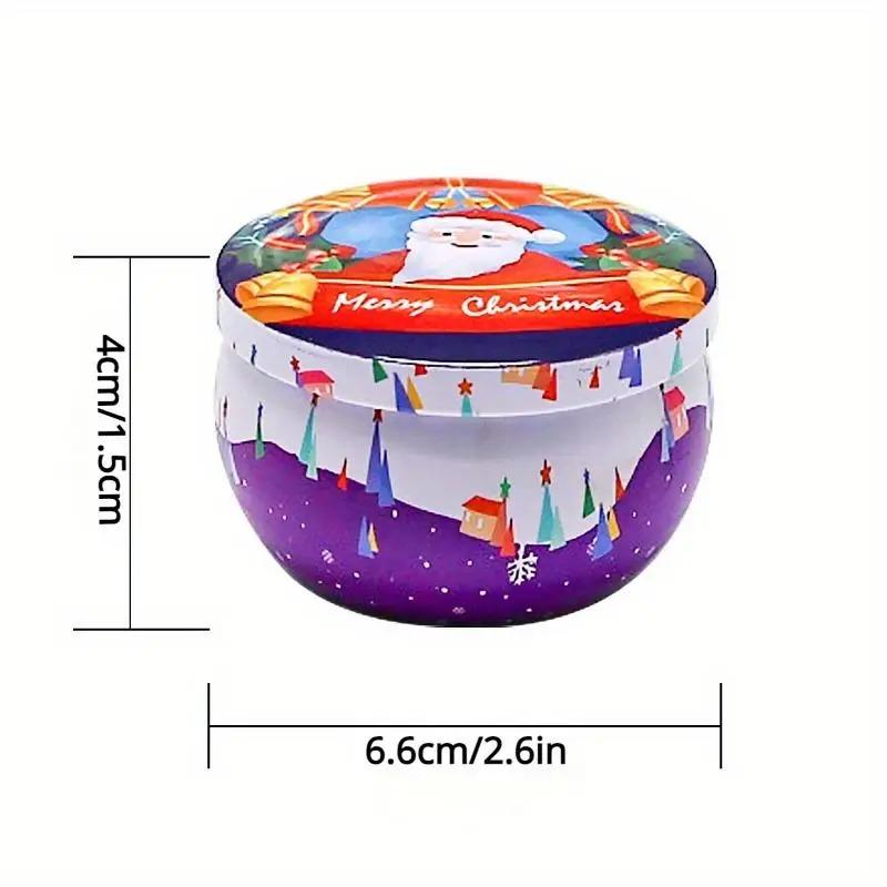 12pcs/set Scented Christmas Candles, Scented Candles Gift for Women, Travel Tin Jar Aromatherapy Candles for Birthday Gift