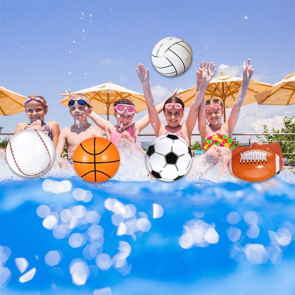 Rugby Inflatable Baseball Basketball Inflatable Toy Ball Inflatable Football Kids Toy