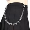 Chaîne de taille multicouche Hip Hop Punk Métal Rivet Bijou pour Performance Scénique