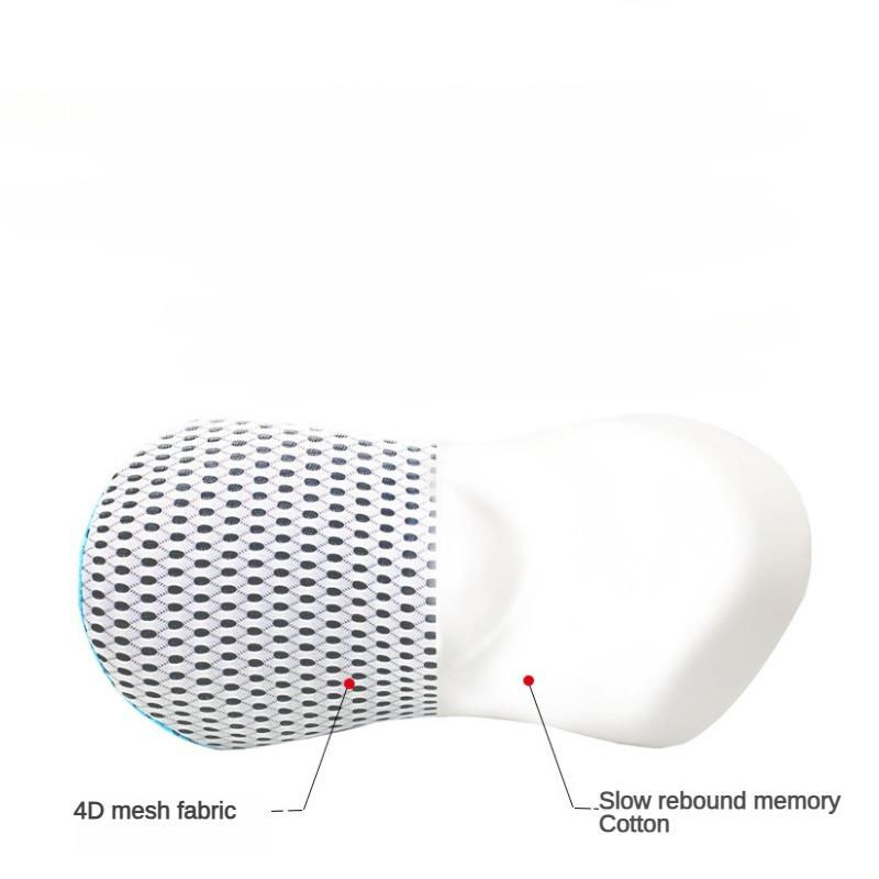 Autositz Universal Nackenkissen Schutz Sommer Lendenwirbelstütze Kissen Memory-Schaum Lendenwirbelstütze Rücken Innenraum Autozubehör