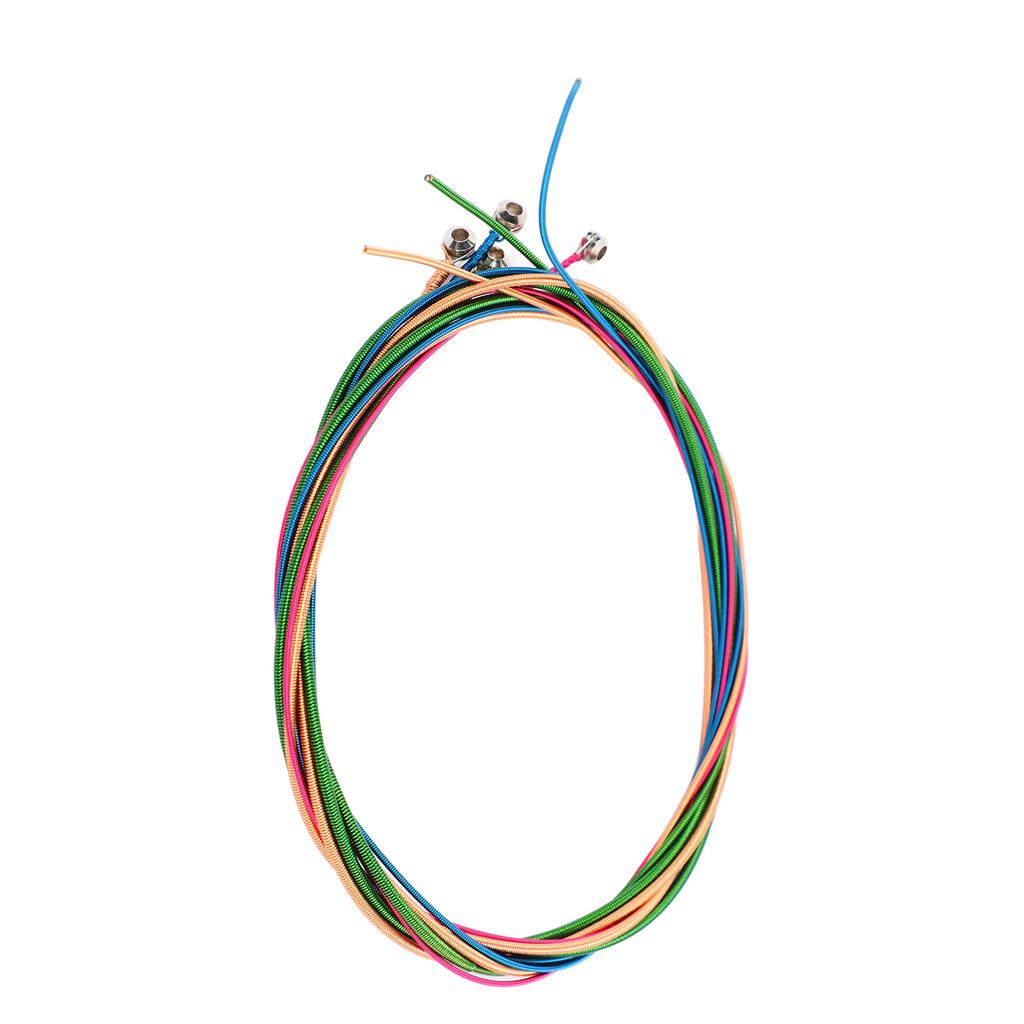 4Pcs Guitar String Kit Stainless Steel Wire Inner Core Electric Bass Colored String for Acoustic Guitar 120cm