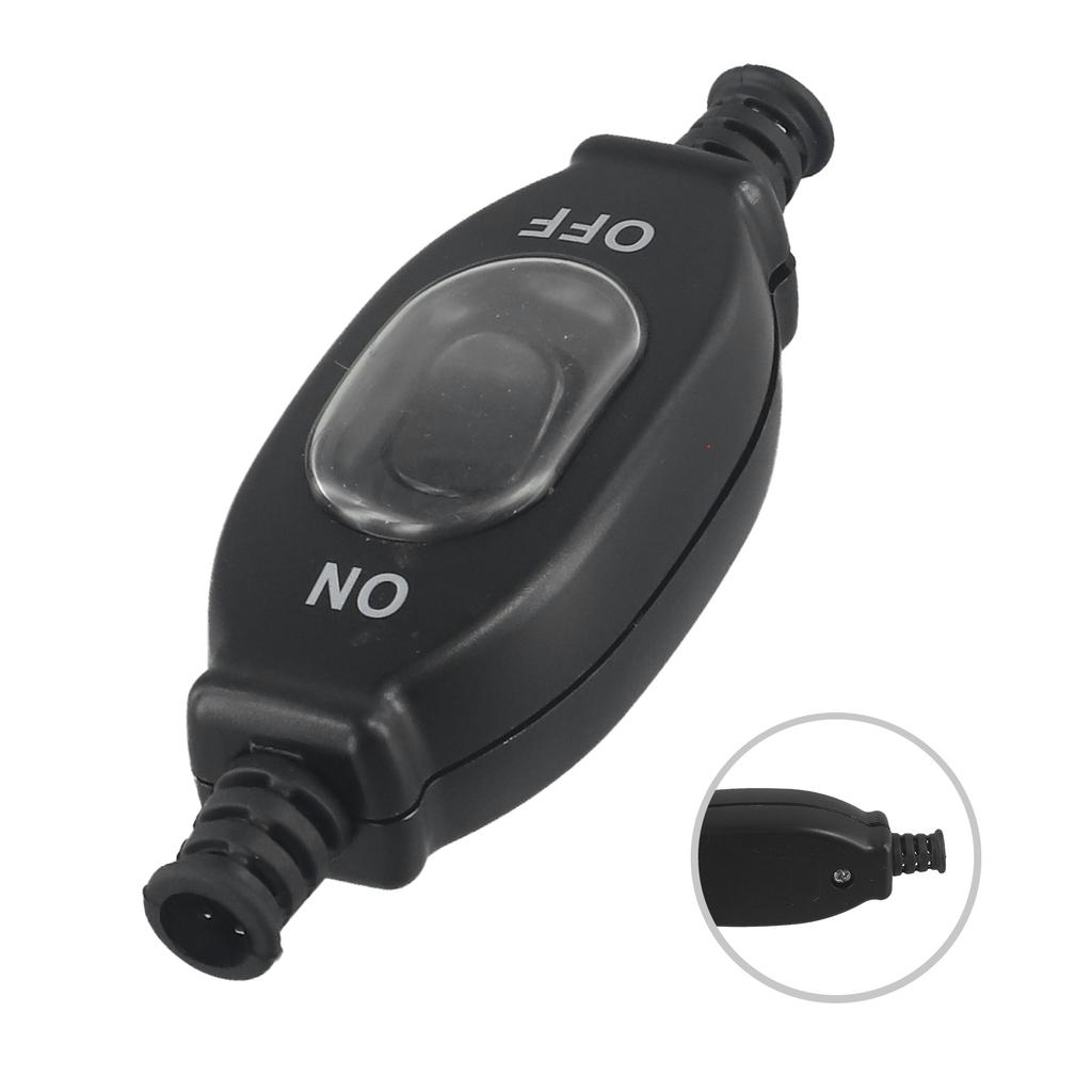 Outdoor Settings Humid Environments White Double Cut Switch 250V Working Voltage 3A Working Current Dustproof Easy Installation