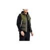 Nike Chaleco Acolchado Casual Deportivo con Estampado de Logotipo del Alfabeto para Hombre, Ropa Exterior Verde DD6818-326