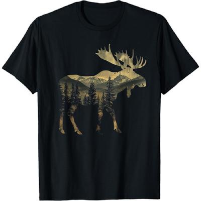 Elk Mountains Hiking Camping Alaska Nature Lovers T-Shirt