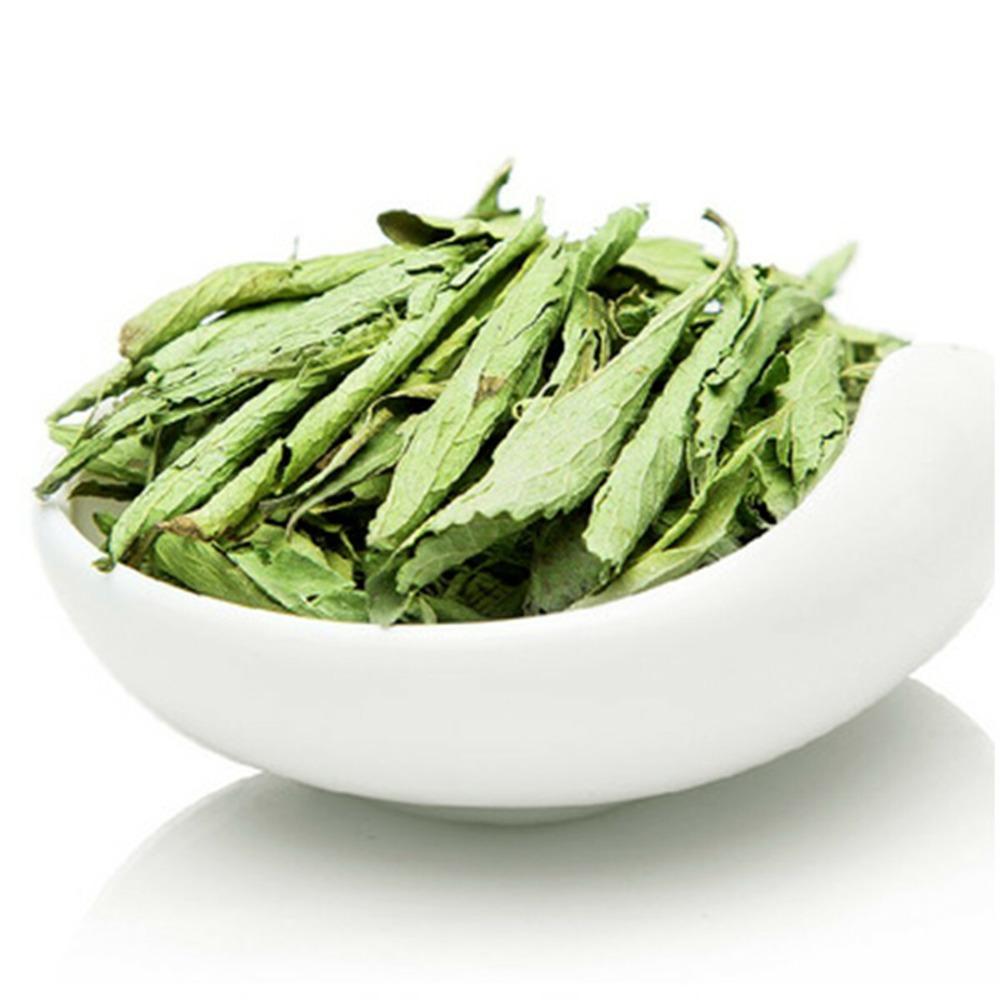 Organic Chinese Green Tea Loose Leaf Natural Stevia Sweet Herbal Drink