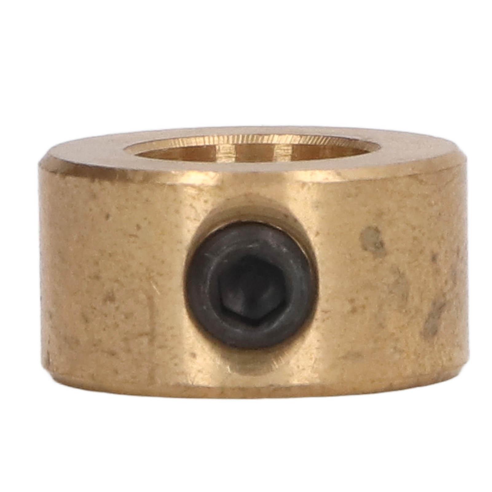 

Ограничитель сверла Латунный ограничитель глубины сверла Стопорное кольцо Позиционер для сверления для деревообработки 10 мм 0,39 дюйма