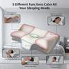 Side Sleeper’s Single Sided Memory Foam Pillow  Slow Rebound Cervical Support Pillow Core Adult Enhancing Space Cotton Pillow