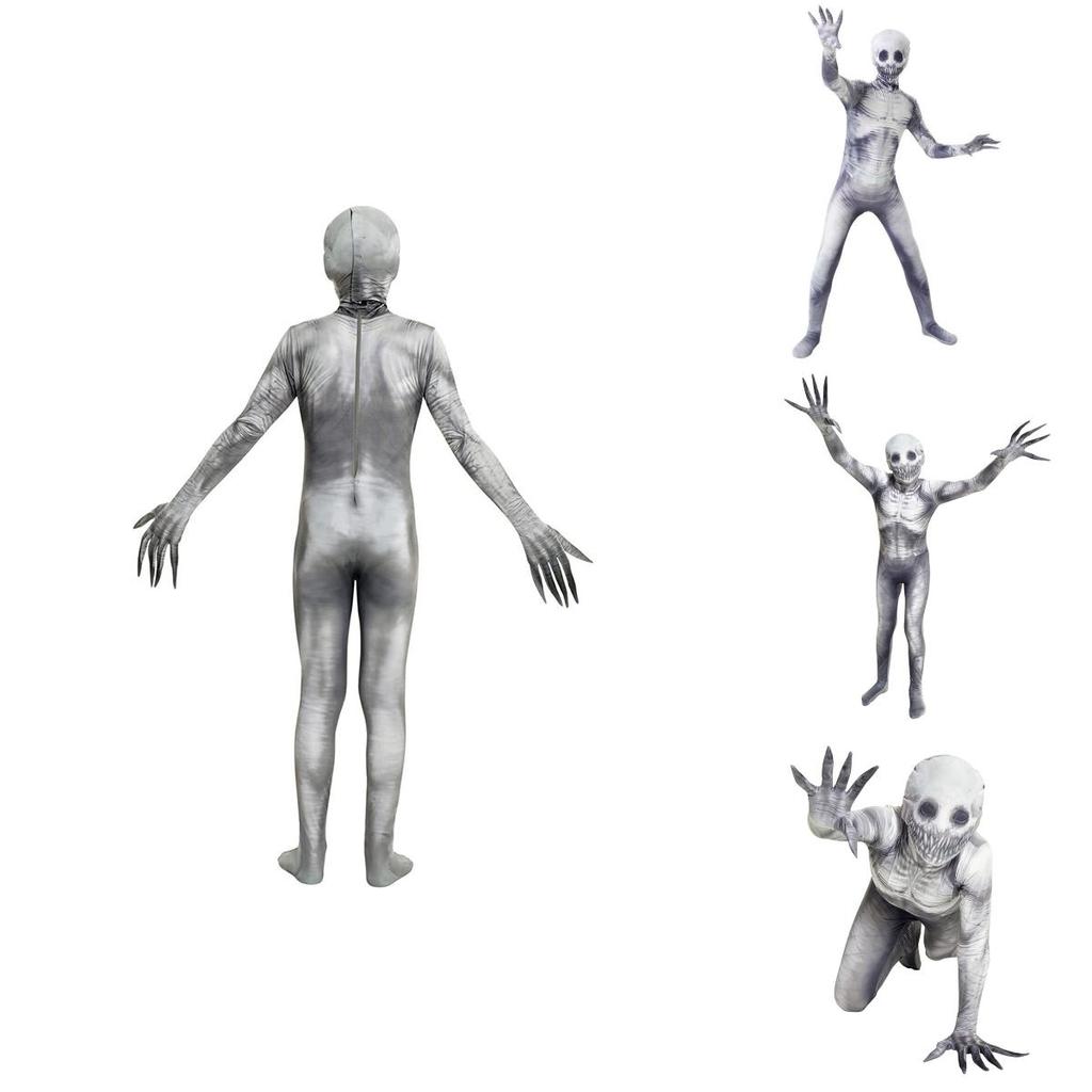 High Quality And Terrifying The Rake Morphsuit Halloween Costume For Kids And Adults