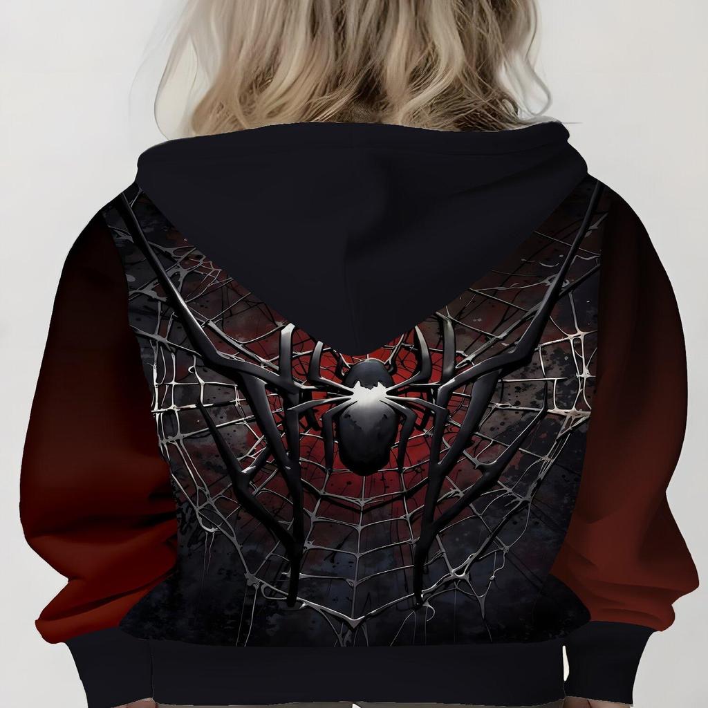 Boys and Girls 3D Printed Sports Fashion Hoodie Casual Fashion Comfortable Hoodie