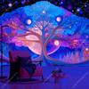 Tree Of Life Wall Tapestry Cosmic Art Print Boho Decor For Bedroom Living Room Spiritual Theme Home Interior Hanging Poster