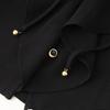 Kaslead New Arrival Women's Fashion Style Fashion Laminated Decoration Shirt Skirt 8372079 8372080