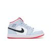 Jordan 1 Mid Half Blue - 555112-400