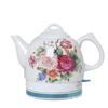 Blue & White Porcelain Electric Kettle: Large Capacity, Automatic Power-Off, Perfect for Home Tea Boiling.