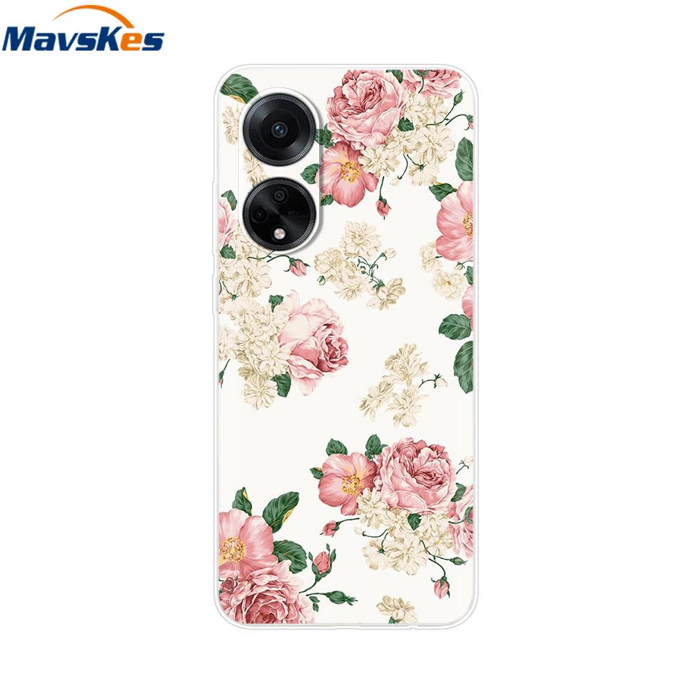 Phone Case For OPPO A98 5G Case CPH2529 Bumper Cute Cartoon Soft Silicone Back Cover for Oppo A98 5G A 98 OPPOa98 Fundas Coque