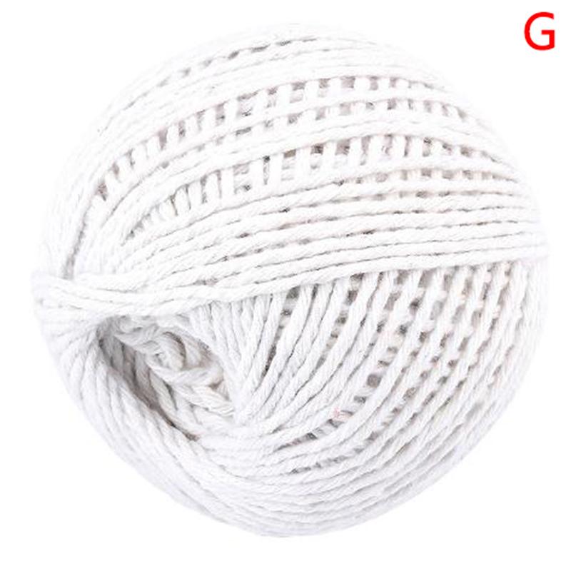 75 Meters Cotton Twine Meat Prep Trussing Barbecue Strings Sausage Tie Rop