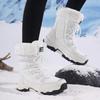 Women's Snow Boots Winter Warm Mid-tube Boots Plus Velvet Thickened Northeast Cotton Shoes Large Size Women's Shoes