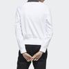 adidas Jackets Unisex White Baseball Collar Moderate Other FM9314