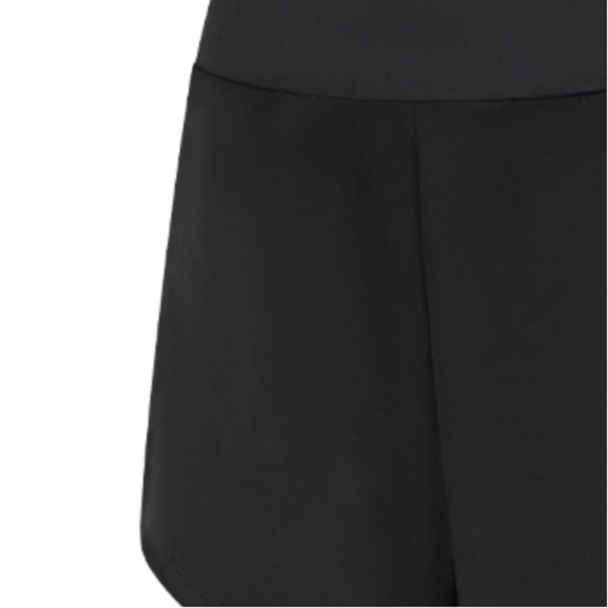 New Asics Sports Shorts Women's Black 2012D258-001