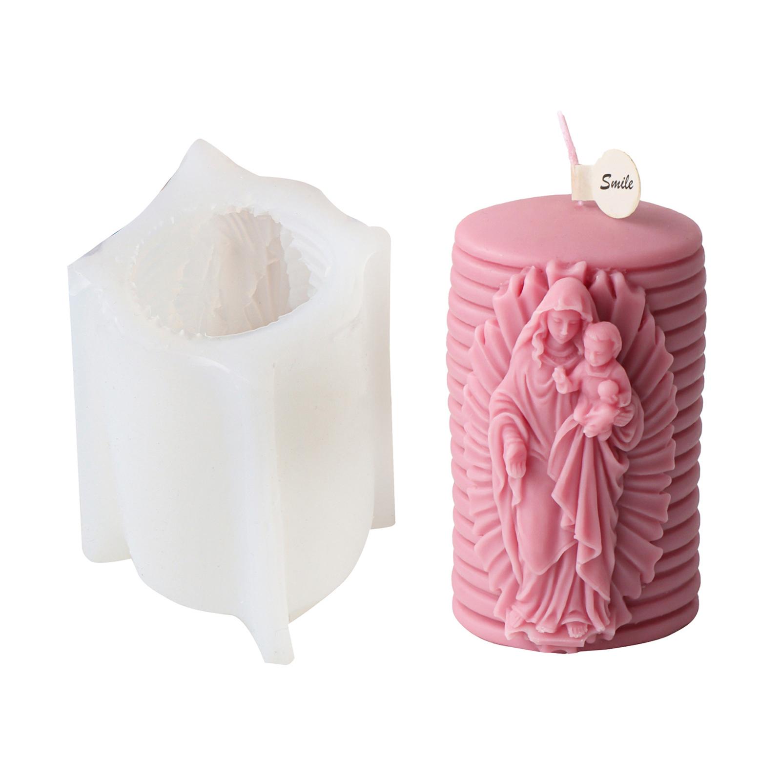 

3D силиконовая форма, силиконовая форма для свечей, форма для рукоделия ручной работы, формы для религиозных статуй, силиконовые формы для ручного изготовления D