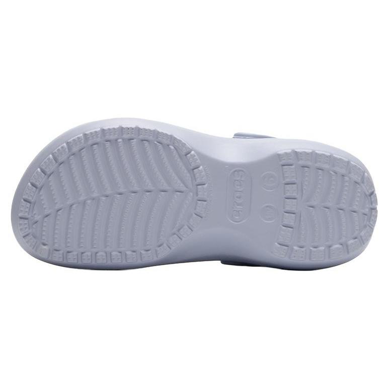 Crocs Classic Platform Shoes 'Blue' Women's 206750-5AF