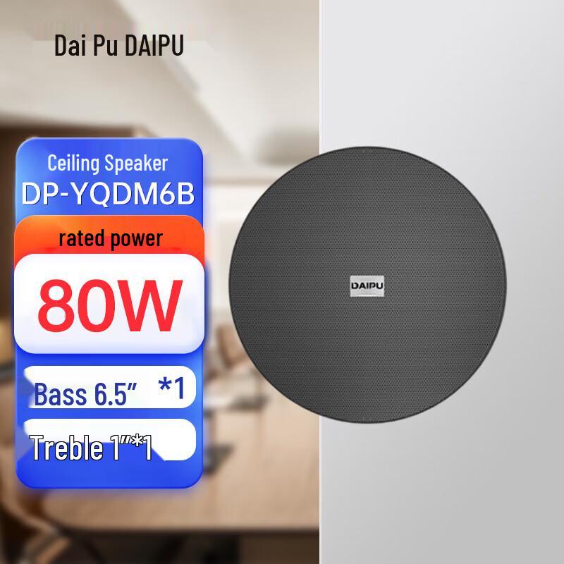 DAIPU 6.5-inch Coaxial Ceiling Speaker (CN version)