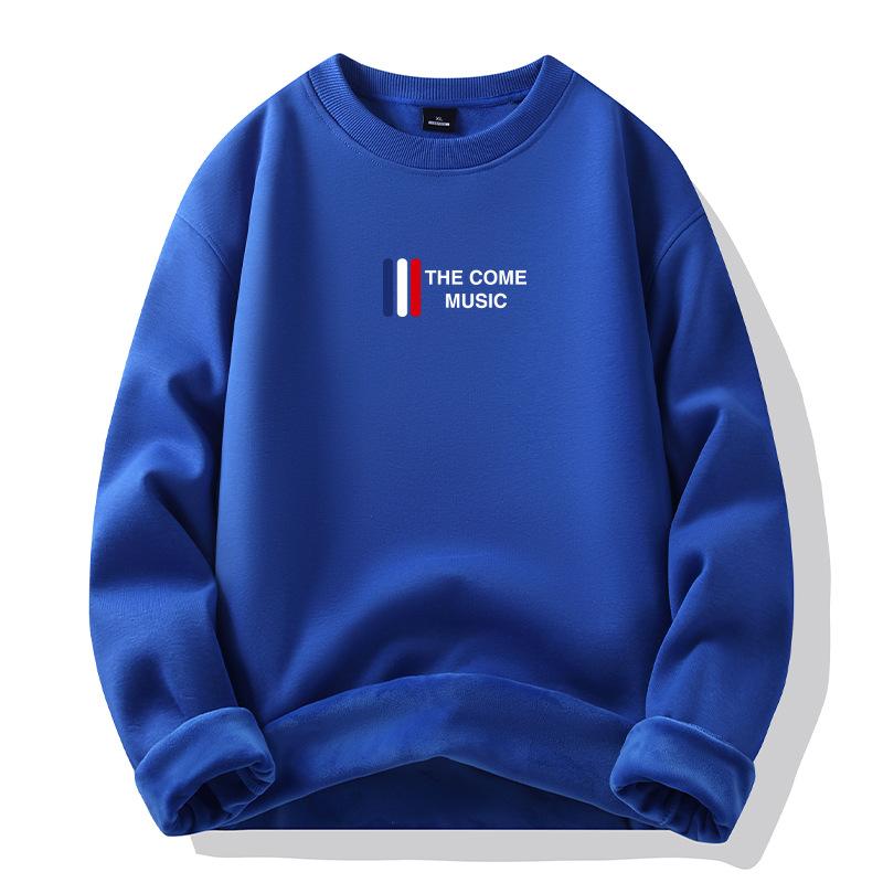 Módní teplá pánská mikina s kapucí, zateplená mikina, pánská nová bavlněná svetr, zahuštěná volná bunda