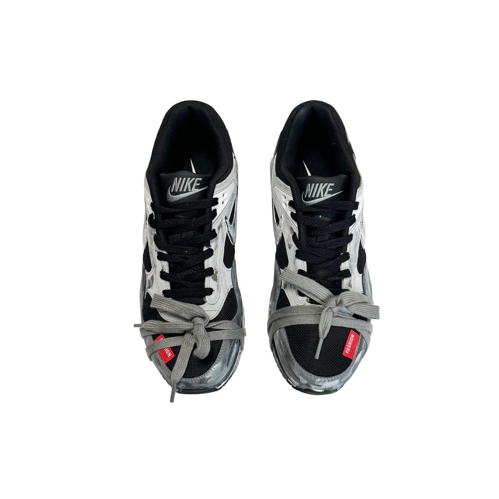 Nike Air Max Correlate Awake Antypoślizgowe Odporne na ścieranie Niskie Buty Codzienne Unisex Czarny Szary 511416-011(TeamK-)