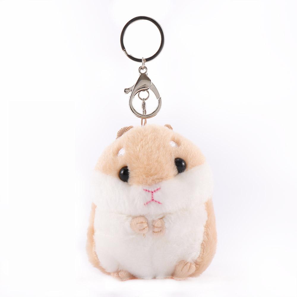 

Cartoon Animal Stuffed Cute Birthday Gift Mouse Key Chain Hamster Doll хакі