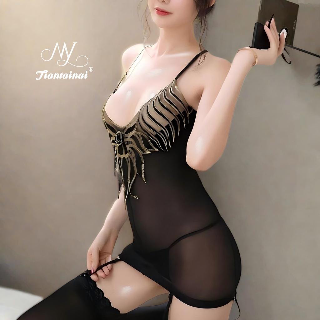 Sex underwear sexy royal sister large size women's suspender stockings temptation onesie sexy free hip skirt set